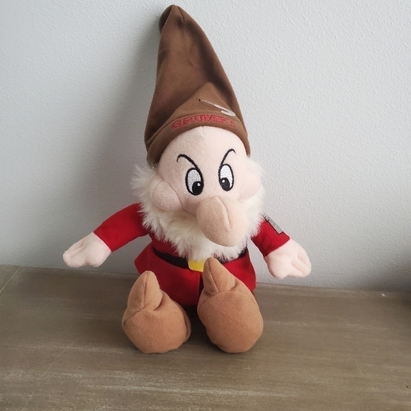 Disney Grumpy Bean Bag Plush Toy - Picture 1 of 10